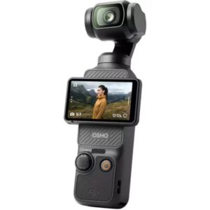 DJI Osmo Pocket 3, Vlogging Camera with 1” CMOS & 4K/120fps Video, 3-Axis Stabilization, Fast Focusing, Face/Object Tracking, 2″ Rotatable Touchscreen, Small Video Camera for Photography, YouTube