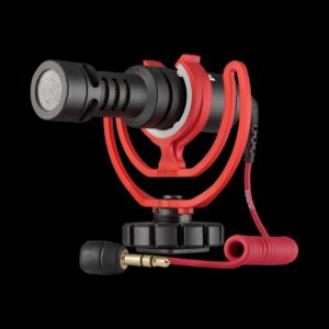 RODE VideoMicro 3.5 Jack Wired Microphone with Crisp & Clear Audio