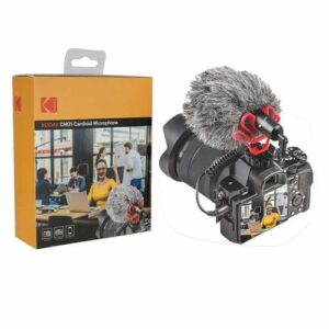 KODAK CM21 Shotgun Microphone – Hyper-Cardioid Directional Mic