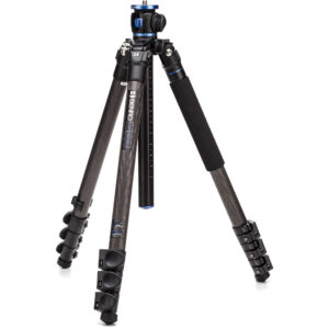 Benro GC258F GoClassic Tripod, Carbon Fiber Flip Lock Leg