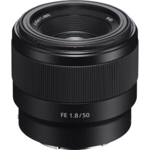 Sony E Mount FE 50mm F1.8 Full-Frame Lens