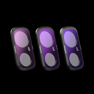 TELESIN 3-Piece Magnetic ND Filter Kit for Insta360 Luna Ultra